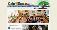 Desktop Screenshot of kinderkampus.ca